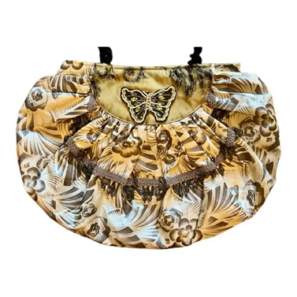 Floral Butterfly Embellished Women's purse